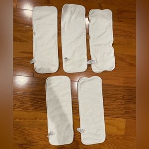 FIVE (5) Thirsties Hemp Inserts